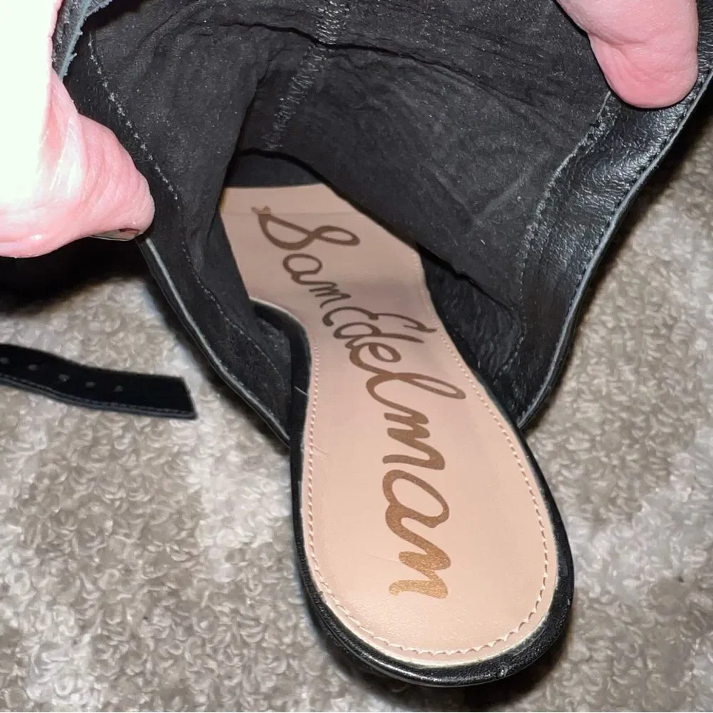Sam Edelman black sandal size 9.5 - Picture 3 of 5